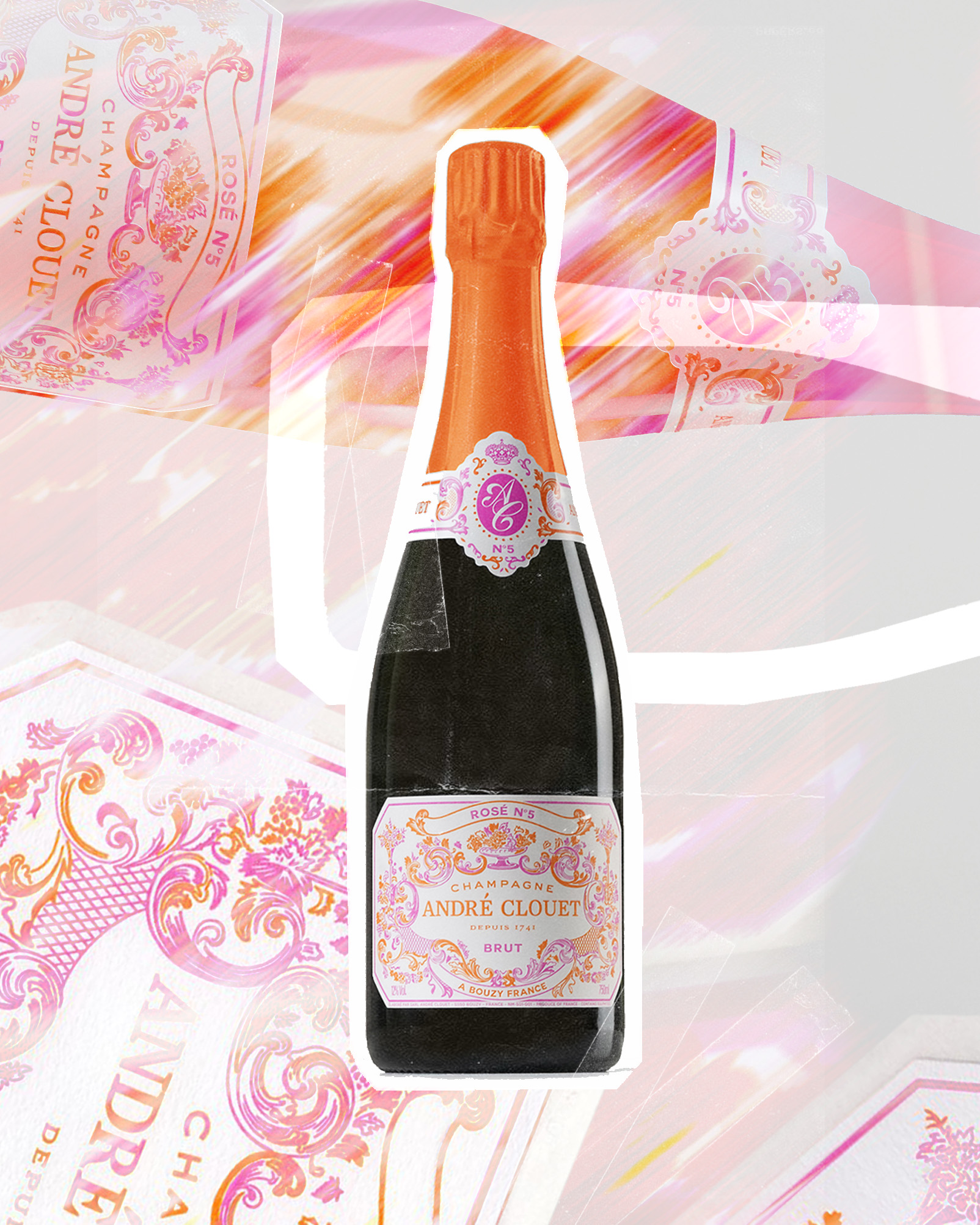 André Clouet Champagne Brut Rosé No. 5 Grand Cru